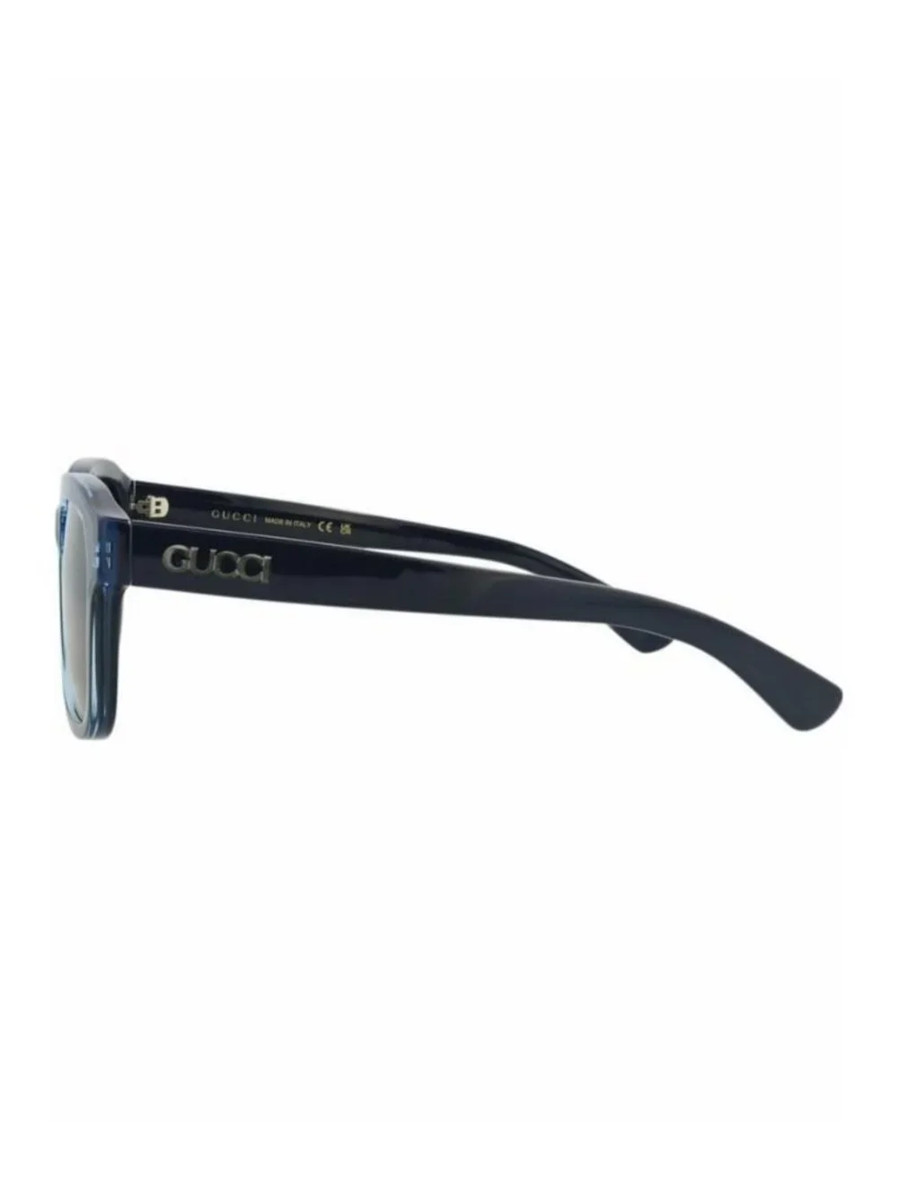 New Gucci Mens Square/Rectangle Light Blue Blue Blue Fashion Designer Sunglasses